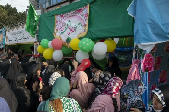 جشن میلاد پیامبر(ص) در تهران