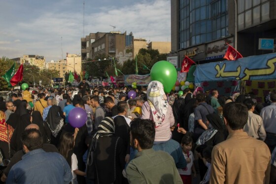 جشن میلاد پیامبر(ص) در تهران