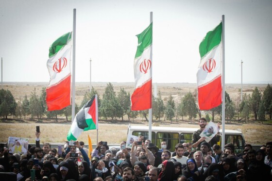 استقبال مردمی از ورود شیخ زکزاکی رهبر شیعیان نیجریه به ایران