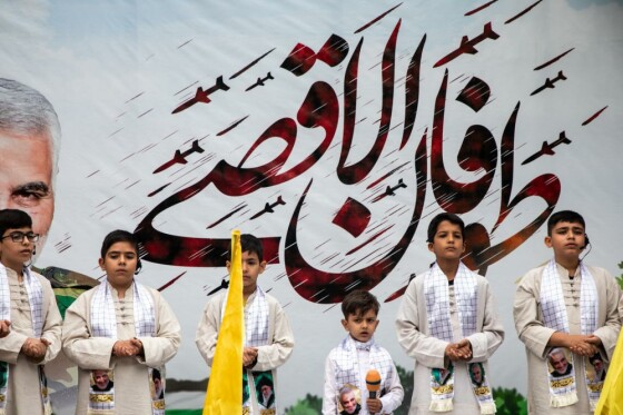 راهپیمایی مردم تهران در حمایت از مردم فلسطین