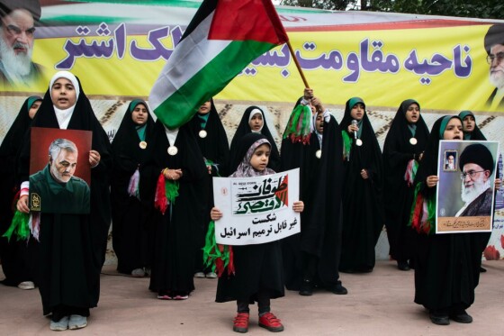 راهپیمایی مردم تهران در حمایت از مردم فلسطین