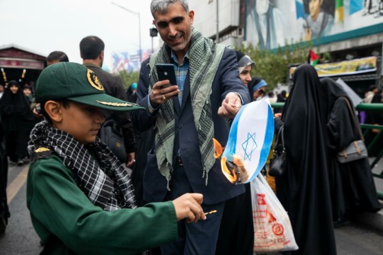 راهپیمایی مردم تهران در حمایت از مردم فلسطین