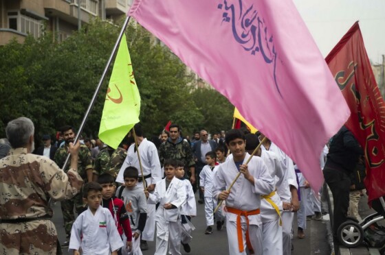 راهپیمایی مردم تهران در حمایت از مردم فلسطین