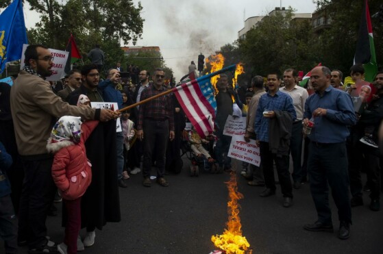 راهپیمایی مردم تهران در حمایت از مردم فلسطین