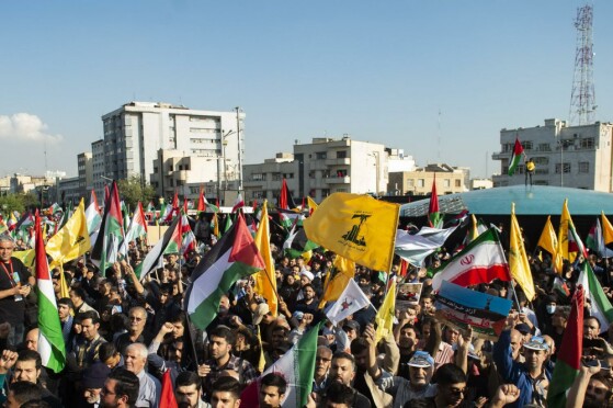 تجمع بزرگ مردم تهران در حمایت از مردم غزه