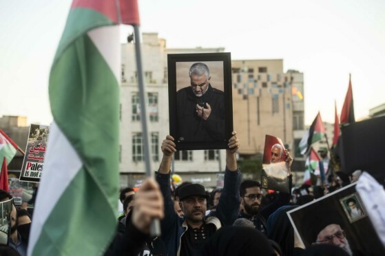 تجمع بزرگ مردم تهران در حمایت از مردم غزه