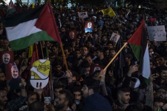 تجمع شبانه مردم تهران در محکومیت جنایت جنگی رژیم صهیونیستی