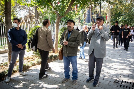 تشییع پیکر «داریوش مهرجویی» و «وحیده محمدی فر»