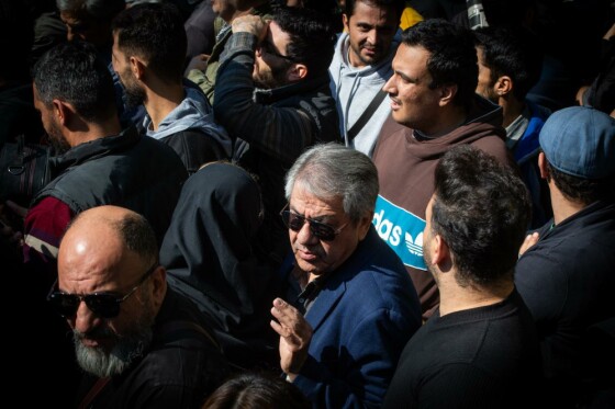 تشییع پیکر «داریوش مهرجویی» و «وحیده محمدی فر»