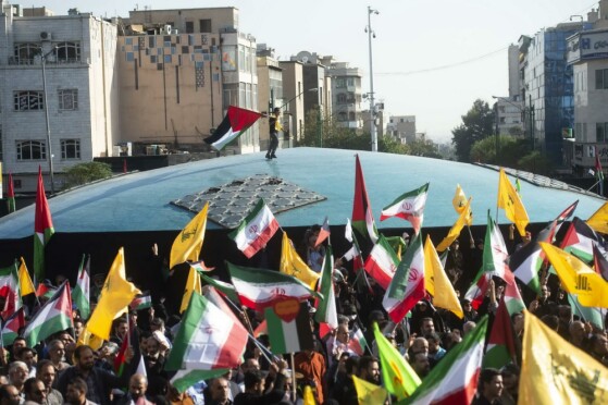 تجمع بزرگ مردم تهران در حمایت از مردم غزه