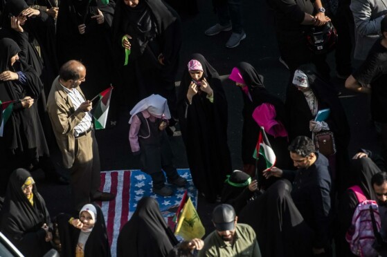 تجمع بزرگ مردم تهران در حمایت از مردم غزه