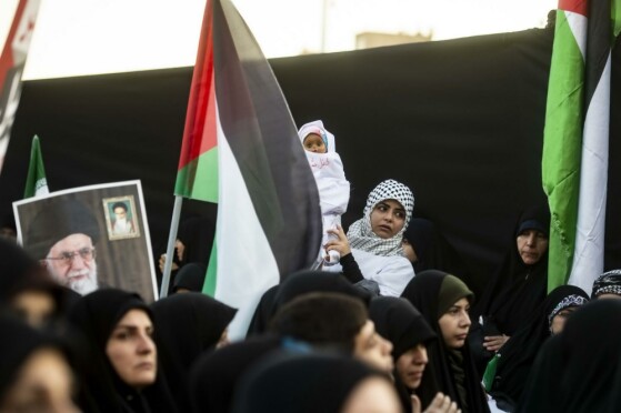 تجمع بزرگ مردم تهران در حمایت از مردم غزه