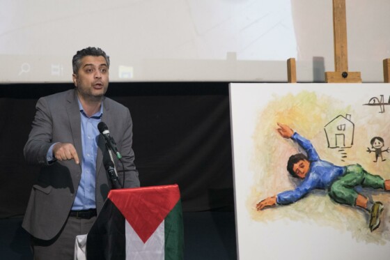 همدردی شاعران و هنرمندان با مردم فلسطین