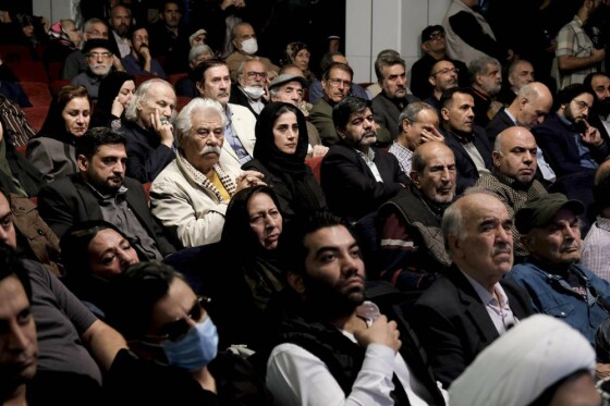 گرد همایی هنرمندان در حمایت از مردم فلسطین