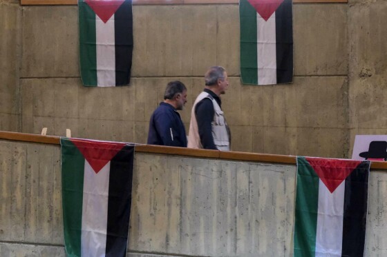 گرد همایی هنرمندان در حمایت از مردم فلسطین