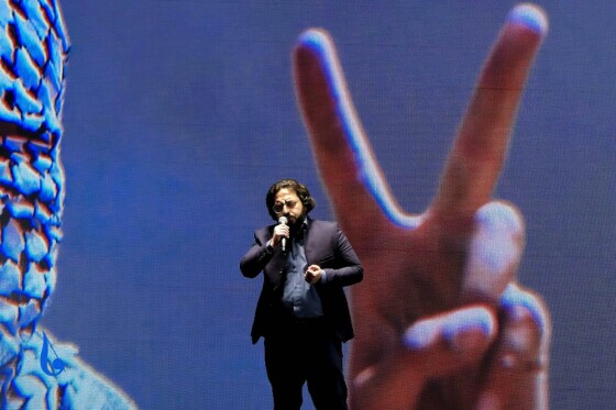 گرد همایی هنرمندان در حمایت از مردم فلسطین