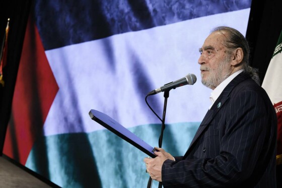 گرد همایی هنرمندان در حمایت از مردم فلسطین