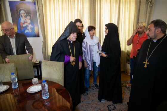 نشست خبری رهبران اقلیتهای دینی در محکومیت جنایات رژیم صهیونیستی