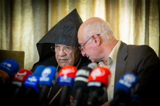 نشست خبری رهبران اقلیتهای دینی در محکومیت جنایات رژیم صهیونیستی