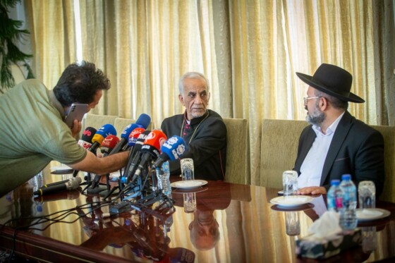 نشست خبری رهبران اقلیتهای دینی در محکومیت جنایات رژیم صهیونیستی