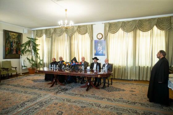 نشست خبری رهبران اقلیتهای دینی در محکومیت جنایات رژیم صهیونیستی