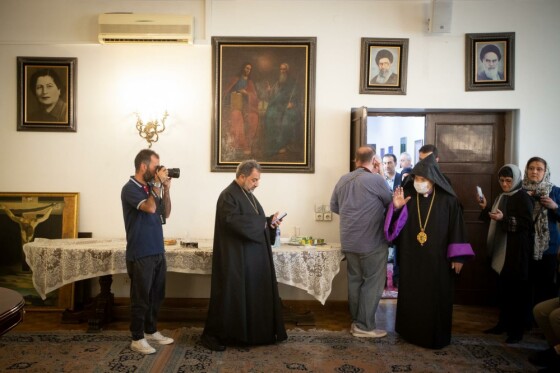 نشست خبری رهبران اقلیتهای دینی در محکومیت جنایات رژیم صهیونیستی