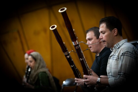 تمرین ارکستر سمفونی تهران