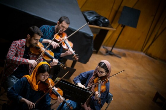 تمرین ارکستر سمفونی تهران