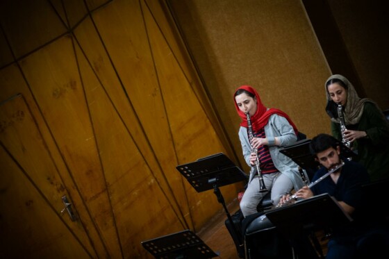 تمرین ارکستر سمفونی تهران