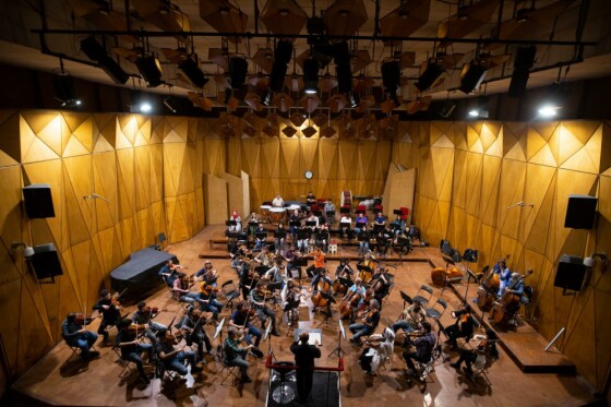 تمرین ارکستر سمفونی تهران