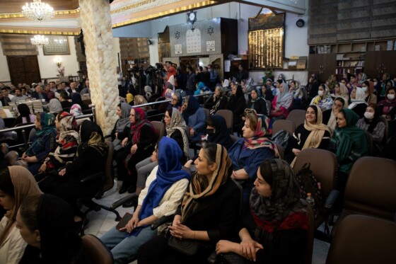 تجمع یهودیان تهران در محکومیت جنایات رژیم صهیونیستی و حمایت از مردم فلسطین