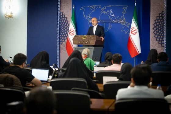 نشست خبری سخنگوی وزارت امور خارجه