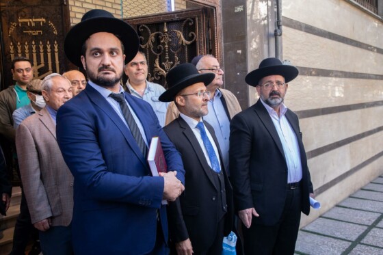 تجمع یهودیان تهران در محکومیت جنایات رژیم صهیونیستی و حمایت از مردم فلسطین