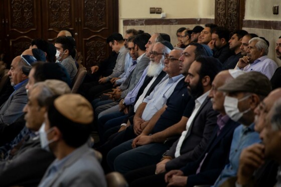 تجمع یهودیان تهران در محکومیت جنایات رژیم صهیونیستی و حمایت از مردم فلسطین