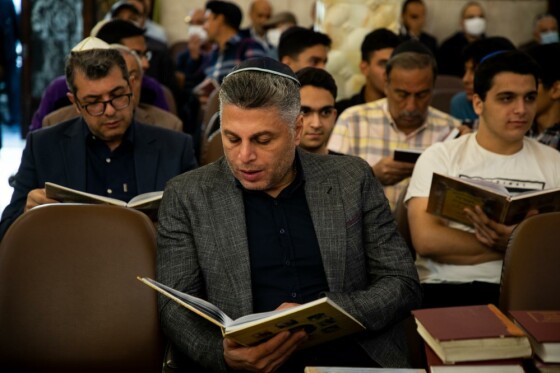 تجمع یهودیان تهران در محکومیت جنایات رژیم صهیونیستی و حمایت از مردم فلسطین