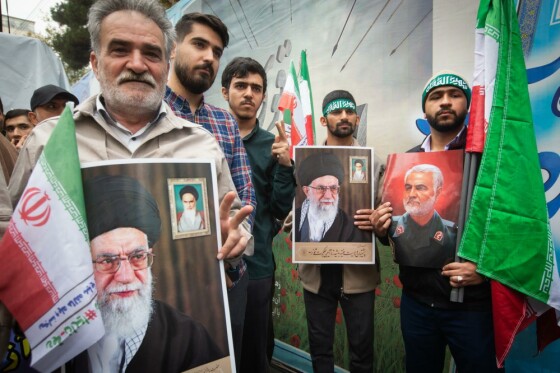 راهپیمایی ۱۳ آبان در تهران -۱