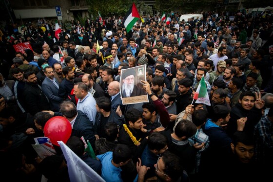 راهپیمایی ۱۳ آبان در تهران -۱