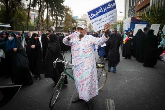 راهپیمایی ۱۳ آبان در تهران -۱