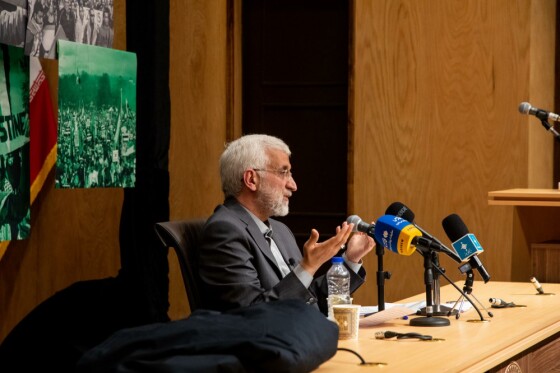 سخنرانی سعید جلیلی در دانشگاه تهران