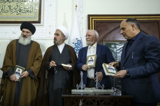 آیین بزرگداشت مقام علمی و فرهنگی آیت الله سید عبدالله فاطمی نیا(ره)