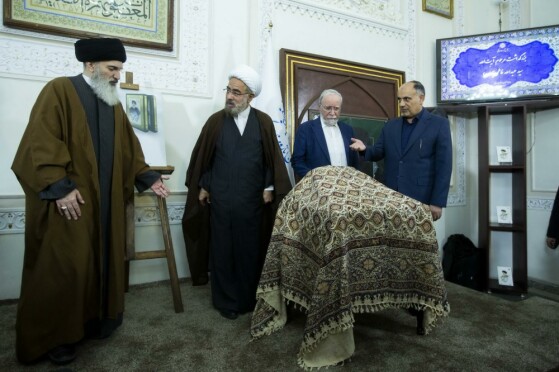 آیین بزرگداشت مقام علمی و فرهنگی آیت الله سید عبدالله فاطمی نیا(ره)