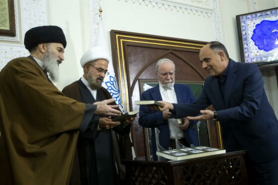 آیین بزرگداشت مقام علمی و فرهنگی آیت الله سید عبدالله فاطمی نیا(ره)