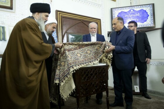 آیین بزرگداشت مقام علمی و فرهنگی آیت الله سید عبدالله فاطمی نیا(ره)