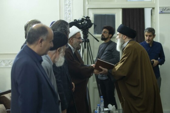 آیین بزرگداشت مقام علمی و فرهنگی آیت الله سید عبدالله فاطمی نیا(ره)