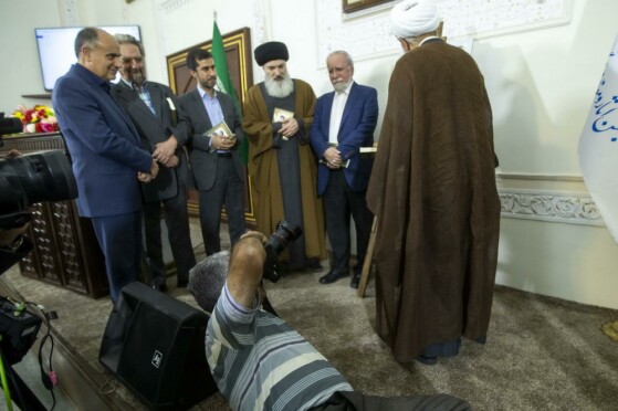 آیین بزرگداشت مقام علمی و فرهنگی آیت الله سید عبدالله فاطمی نیا(ره)