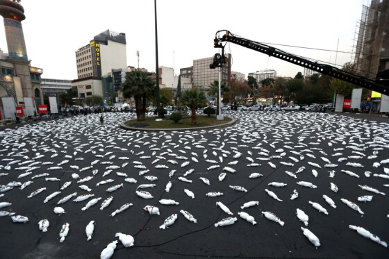 چیدمان «سمفونی کشته گان»