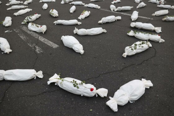 چیدمان «سمفونی کشته گان»