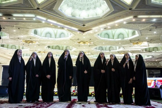 دور همی دختران و بانوان تهرانی به مناسبت ولادت حضرت زینب