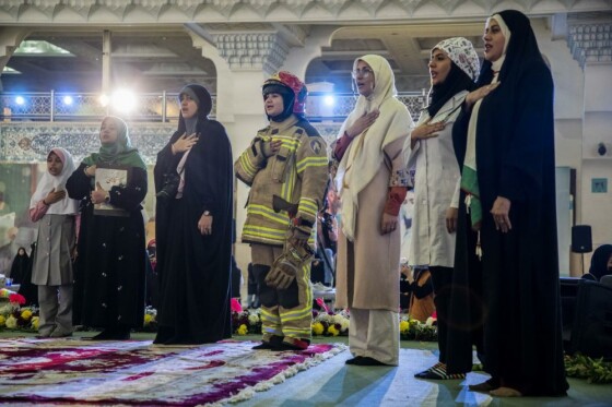 دور همی دختران و بانوان تهرانی به مناسبت ولادت حضرت زینب