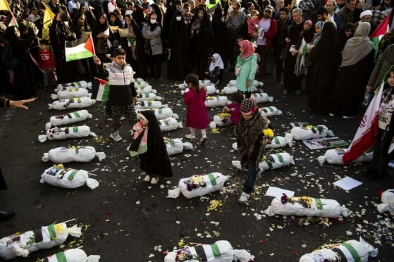 تجمع مردم تهران در حمایت از کودکان مظلوم غزه